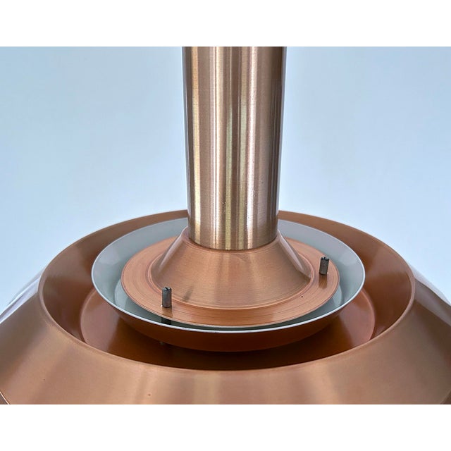 Mid-Century Modern Danish Copper Pendant Light, 1970s For Sale - Image 15 of 18