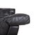 Animal Skin Three-Seater Sofa in Black Leather from de Sede For Sale - Image 7 of 18