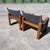 Brown Borge Jensen for Bernstorffsminde Møbelfabrik Teak Safari Chairs - A Pair For Sale - Image 8 of 12