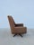 Vintage Castro Convertibles MCM Swivel High Back Lounge Chair For Sale - Image 4 of 13