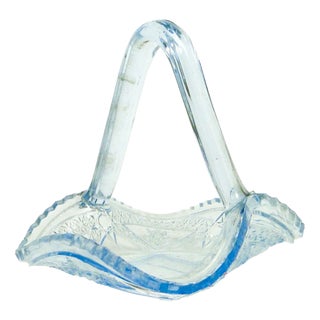 Art Nouveau Bowl from Ząbkowice Glassworks, Poland, 1950s For Sale