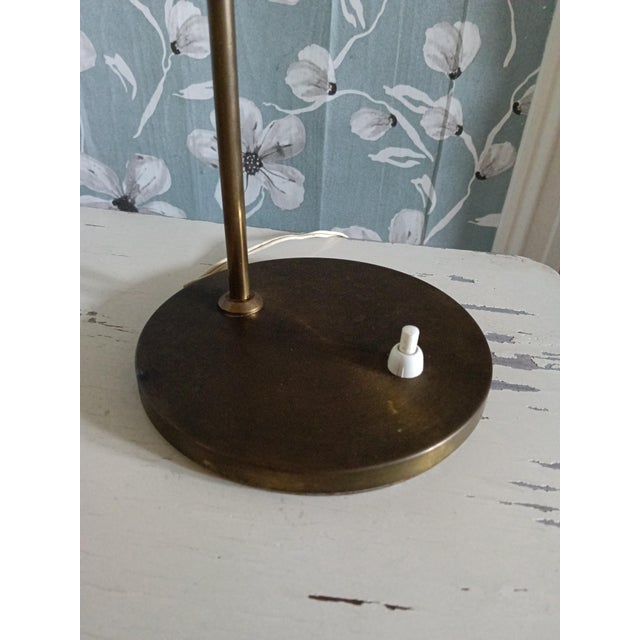 Metal Table Lamp by Jacques Biny, 1950s For Sale - Image 7 of 9