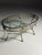 Empire Metal Coffee Table with Glass Top, 1980s For Sale - Image 13 of 18