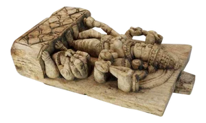 Antique Indian Goddess Plaque