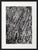19.6" X 25.5" - Black and White Abstract Original Oil Painting, Unframed For Sale - Image 11 of 11