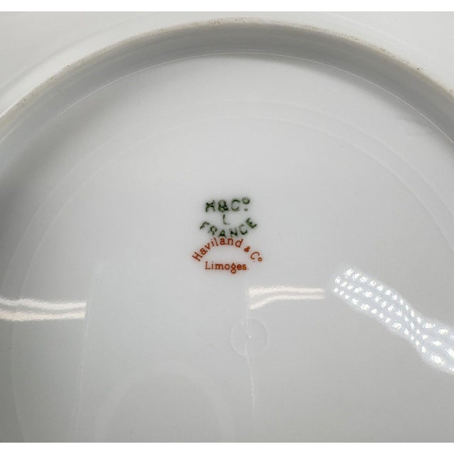 Metal Antique Haviland & Elite Works Limoges Mixed Floral Collection - 12-Piece For Sale - Image 7 of 14