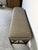 Wood Vintage McGuire Style Bamboo & Leather Binding Upholstered Bench For Sale - Image 7 of 18
