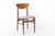 1960s Vintage Scandinavian Danish Teak Dining Chairs in Light Grey Seats, 1960s, Denmark, Set of 4 For Sale - Image 5 of 10
