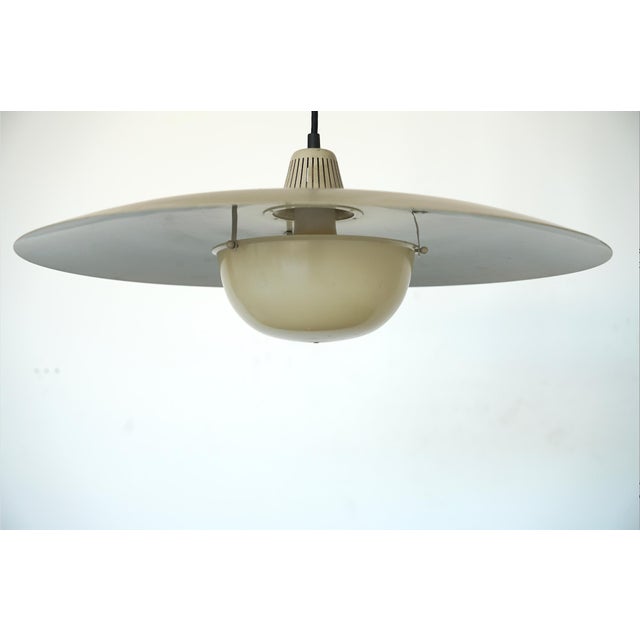 Mid-Century Modern 1960s Bergboms Scandinavian Large Pendant For Sale - Image 3 of 10