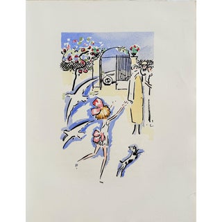 Kees Van Dongen, La Garçonne, 1925, Lithograph Pochoir on Arches Paper For Sale