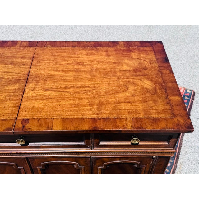 1960s Vintage 1960s Drexel Heritage Mahogany Dry Bar Server Cabinet For Sale - Image 5 of 12
