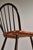 Brown Funkis No. 4157 Spindle Chair in Stained Beechwood by Fritz Hansen, Denmark, 1940s For Sale - Image 8 of 16