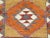 Ruby Red 70s Orangecolor Herki Carpet Runner Long Runner Rug For Sale - Image 8 of 11