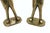 Metal Brass Pig Butler Candle Holder, a Pair For Sale - Image 7 of 10