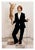 A framed C-print photography by British artist Sam Taylor-Wood (1967-). Entitled "Self-Portrait in a Single-Breasted Suit...