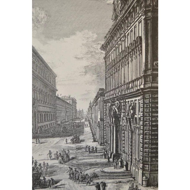 Mid 20th Century Piranesi Print by Sidney Z Lucas C.1950 For Sale - Image 5 of 8