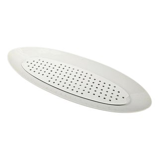 Bodum Provence Two-Piece White Porcelain Whole-Fish Serving Platter For Sale