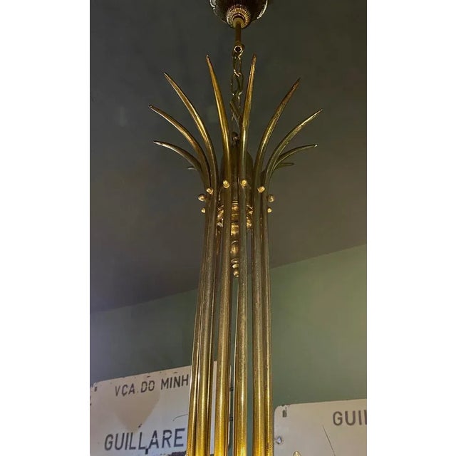 Vintage Twelve-Arm Chandelier, 1950s For Sale - Image 17 of 18