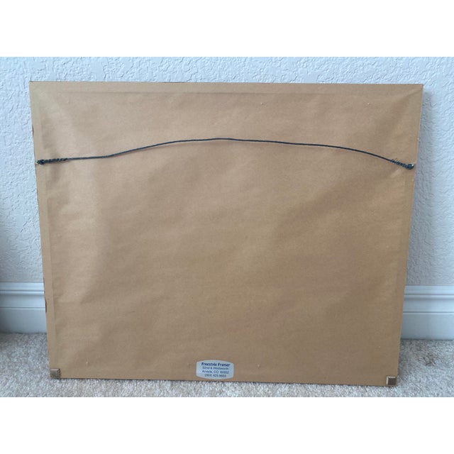 Mid 20th Century 20th Century Arc De Triomphe, Paris by Maurice Legendre, French Impressionist Artist, Vintage Print, Framed For Sale - Image 5 of 8