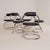 Vintage Cobra Dining Chairs by Giotto Stoppino, 1970s, Set of 6 For Sale - Image 3 of 8