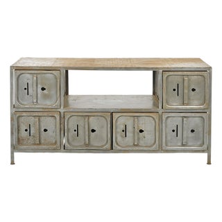 Industrial Style Locker Cabinet For Sale