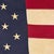 American Large Vintage Cotton American Flag With Embroidered Stars For Sale - Image 3 of 5