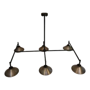 Industrial 6 Light Chandelier
