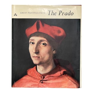Vintage Great Paintings From the Prado Museum Hardcover Coffee Table Book For Sale