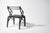 Frame Armchair in Charcoal Black by Konstantin Achkov for Lock For Sale - Image 16 of 18