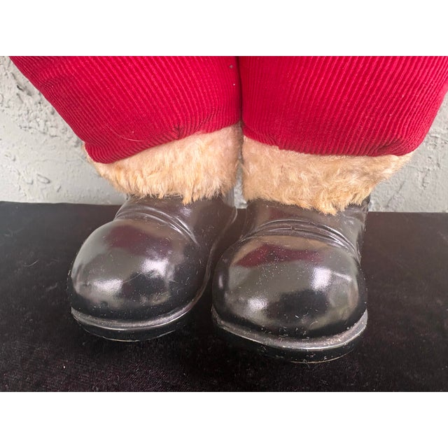 Vintage Folk Art Santa Claus Figure With Coca-Cola Bottle – 20” Christmas Display For Sale In Orlando - Image 6 of 11