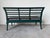 Hollywood Regency 1970’s Hollywood Regency Green Painted Loveseat / Settee For Sale - Image 3 of 12