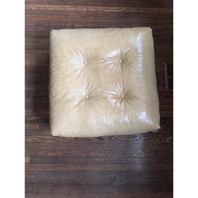 Wood 1960s Percival Lafer Style Ottoman For Sale - Image 7 of 10