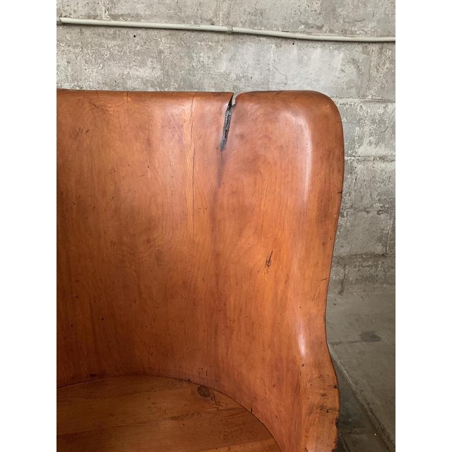 Swedish Pine Log Stump Chair Kubbstol 1970s, 1960s For Sale - Image 14 of 17