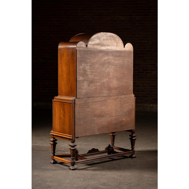 Vintage Rococo Revival Arched-Top Display Cabinet For Sale In Chicago - Image 6 of 18