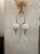 Modern Pair of White Ball Form Murano Glass Sconces on Brass Base For Sale - Image 3 of 5
