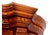 Early 21st Century A Pulaski Furniture Company Serpentine Front Oak Curio Cabinet. For Sale - Image 5 of 7