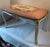 Vintage French Provincial Pink Needlepoint Vanity Bench For Sale - Image 4 of 12