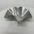 Hand crafted by Wendell August Forge Hammered Aluminum Sculptural Bowl. Grove City, Pennsylvania Wonderful flair with...
