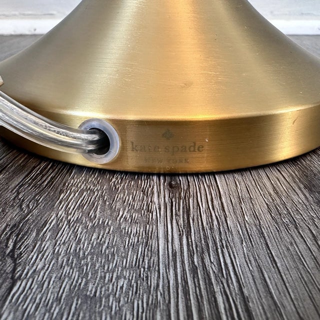Mid-Century Modern Vintage Mid-Century Modern Kate Spade Willow Court Floral Roses Shade Table Lamp For Sale - Image 3 of 10