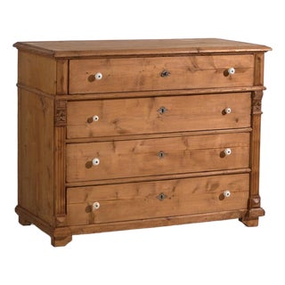 Antique European Rustic Chest of Drawers by Amaru For Sale