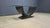 Vintage tessellated stone arched coffee table with a rectangular beveled clear glass top. Beautiful 'chic' look from the...