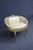 Mid 20th Century French Louis XVI Style Gilt Caned Barrel Accent Chair For Sale - Image 5 of 11
