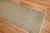 One-of-a-kind decorative Vintage Turkish Konya runner with a repetitive borderless motif in earth tones Measures: 1'11'' x...