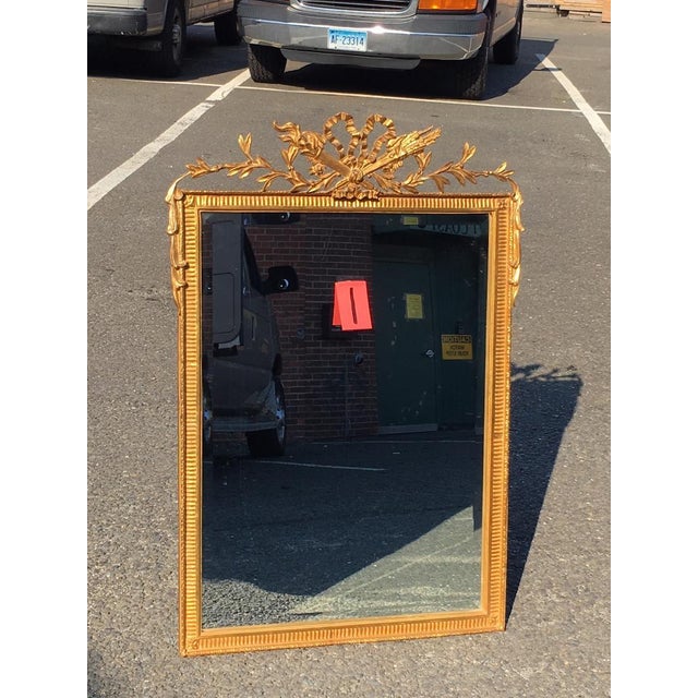 French Vintage Carver's Guild French Hunt Wall Mirror For Sale - Image 3 of 10