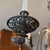 American 1900s E.F.Caldwell Silver-Plated Chandelier. For Sale - Image 3 of 8