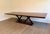 Hellman Chang Monumental High Gloss Art Deco Walnut Z Dining Table For Sale - Image 9 of 13