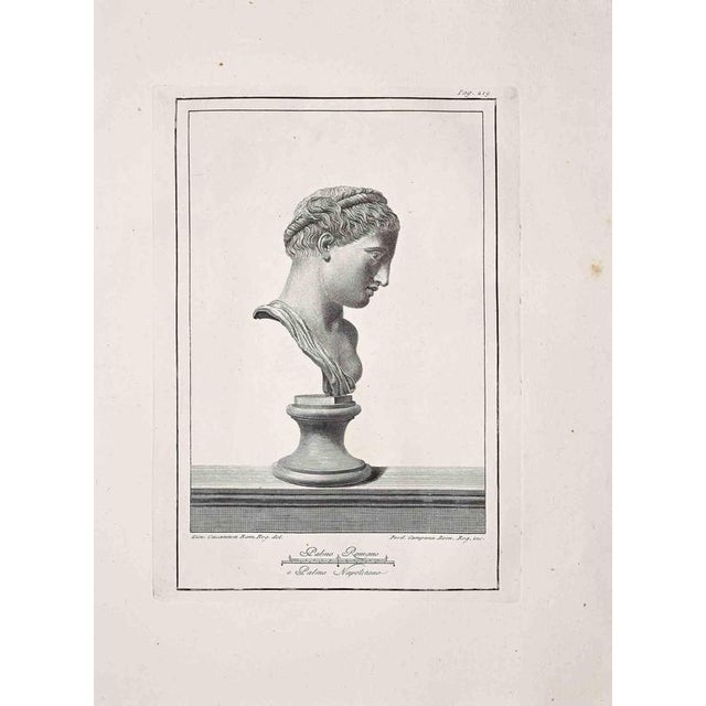 Etching on paper realized by ferdinando campagna. Signed in the plate. Very good conditions with slight folding. The...