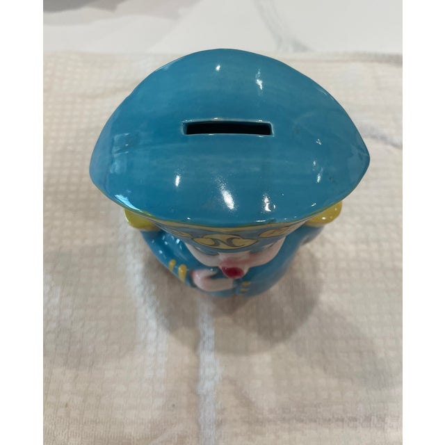 Ceramic Vintage Mid Century Ceramic Bank For Sale - Image 7 of 13