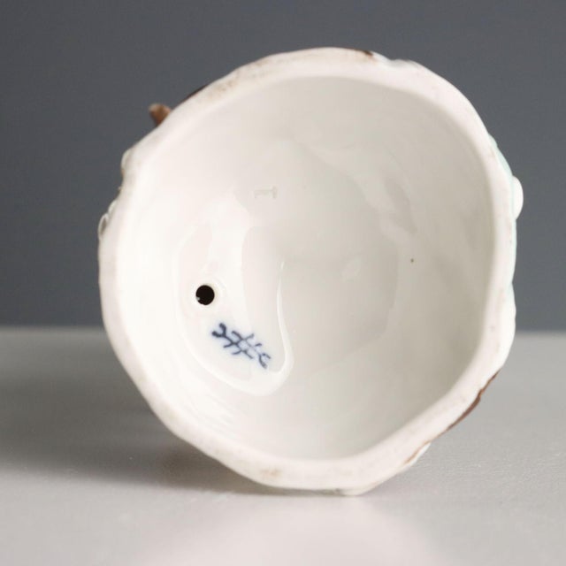 German Porcelain Figurine from Volkstedter Manufactory For Sale - Image 9 of 10