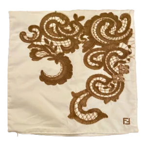 Vintage Fendi Decorative Throw Pillow Cover, Italian